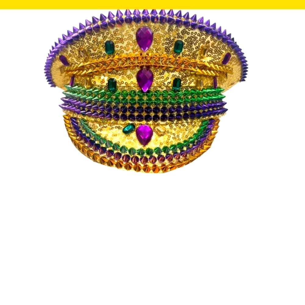Mardi gras captins hat